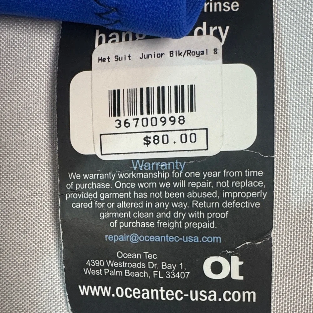 Ocean Tec dive into